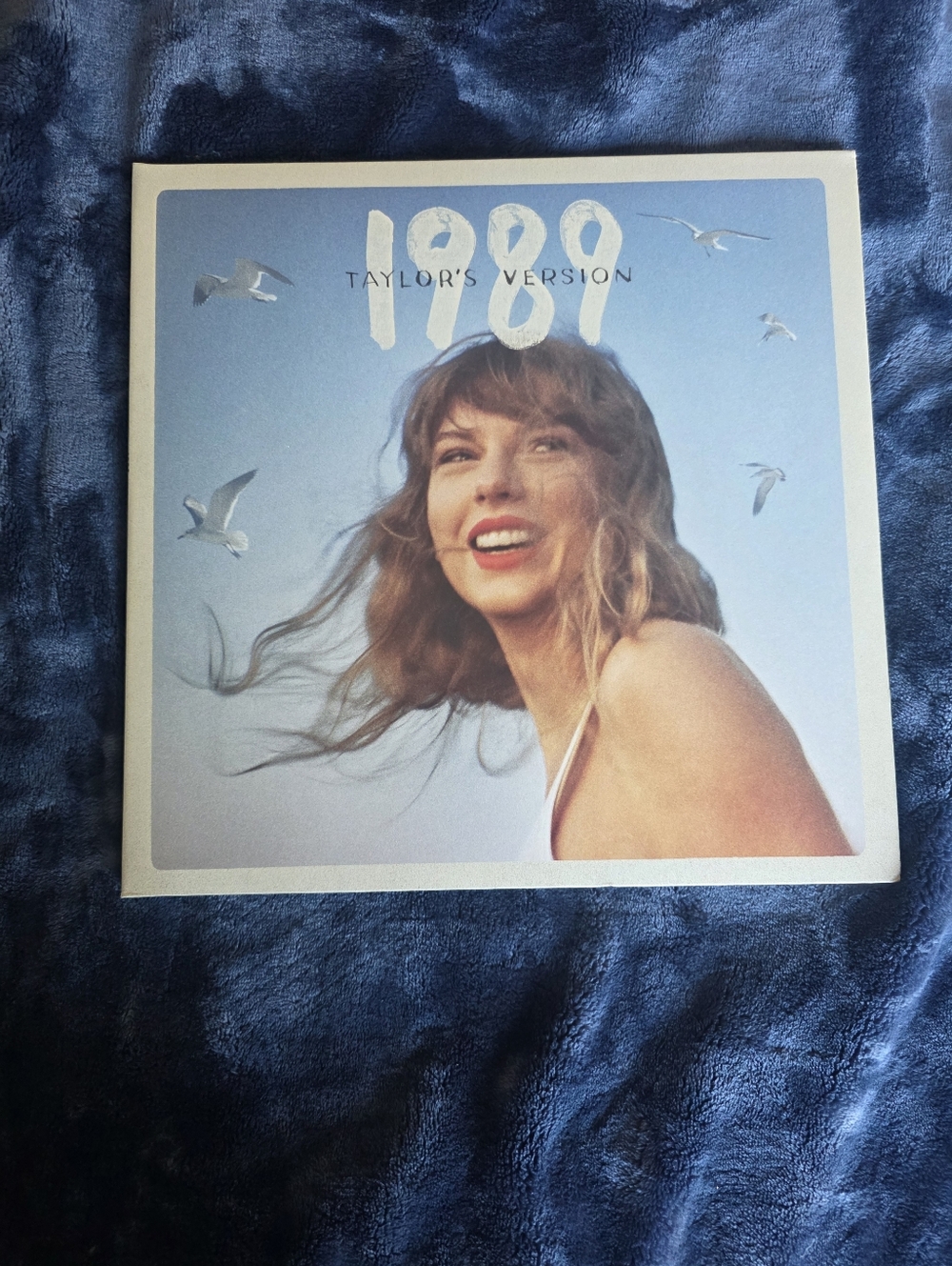 Taylor Swift 1989 (Taylor's Version) Album Art Print - Blue